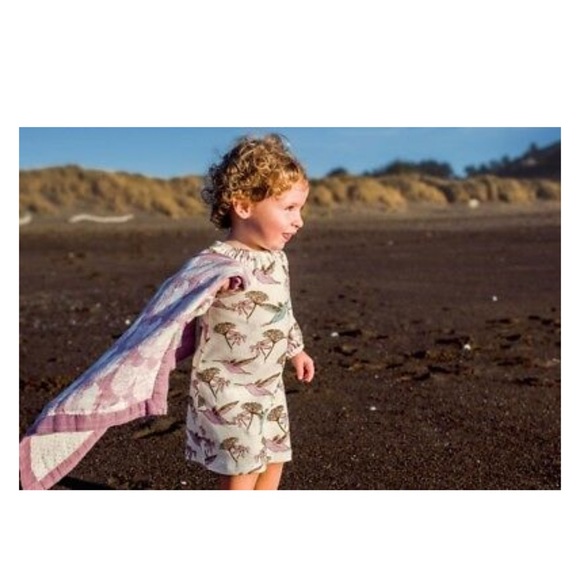 LAST CHANCE! NWT - Milkbarn Rose Elephant Dress + Headband - Picture 5 of 8